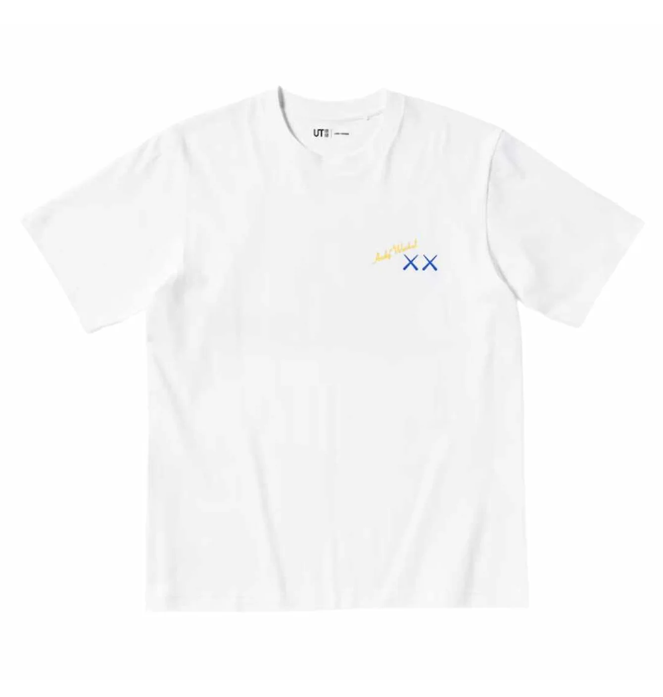 Футболка унісекс Uniqlo Kaws Warhol White 341-471321
