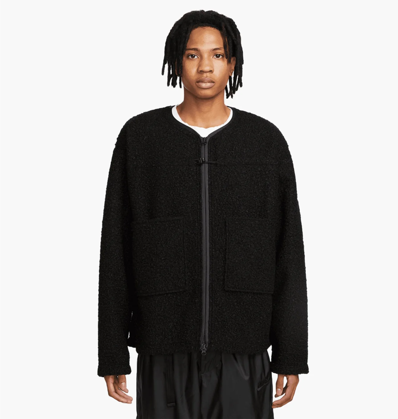 Кофта мужская Nike Nsw Tech Pack Sherpa Black
