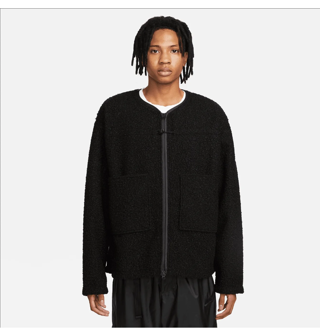 Кофта мужская Nike Nsw Tech Pack Sherpa Black