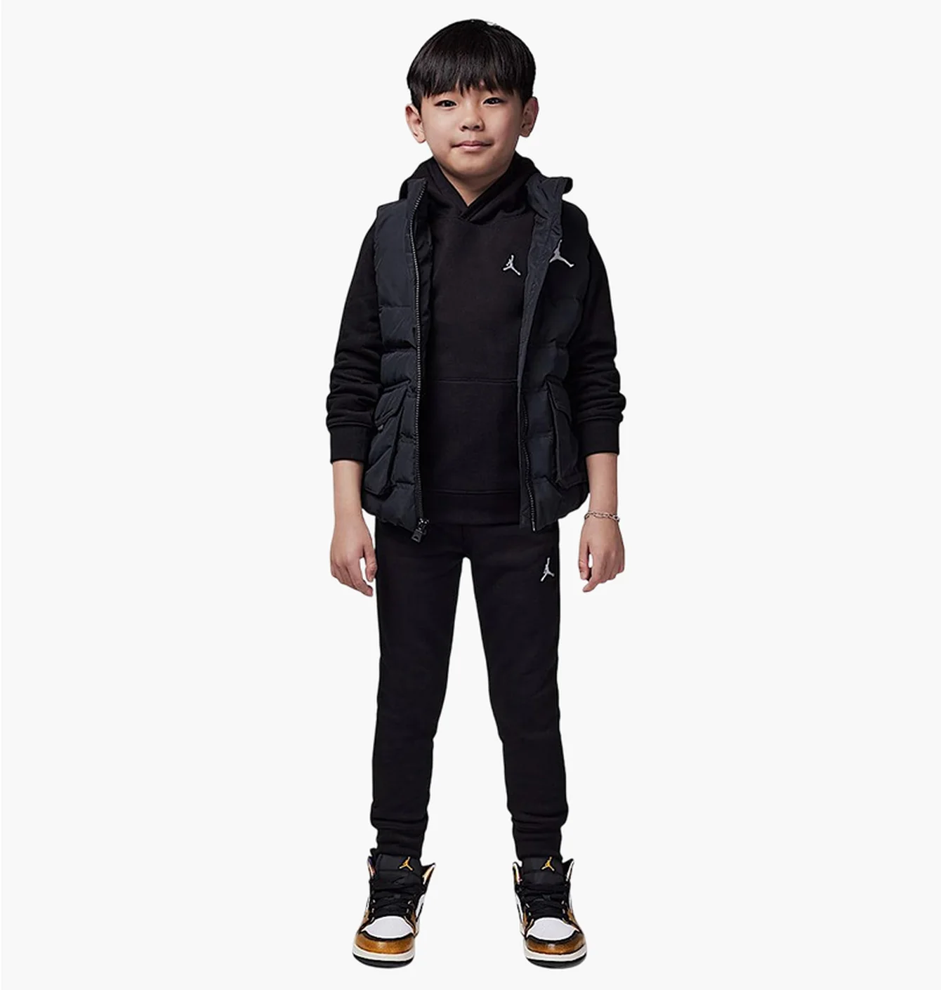 Спортивний костюм дитячий Air Jordan Mj Brooklyn Fleece Black 85D326-023