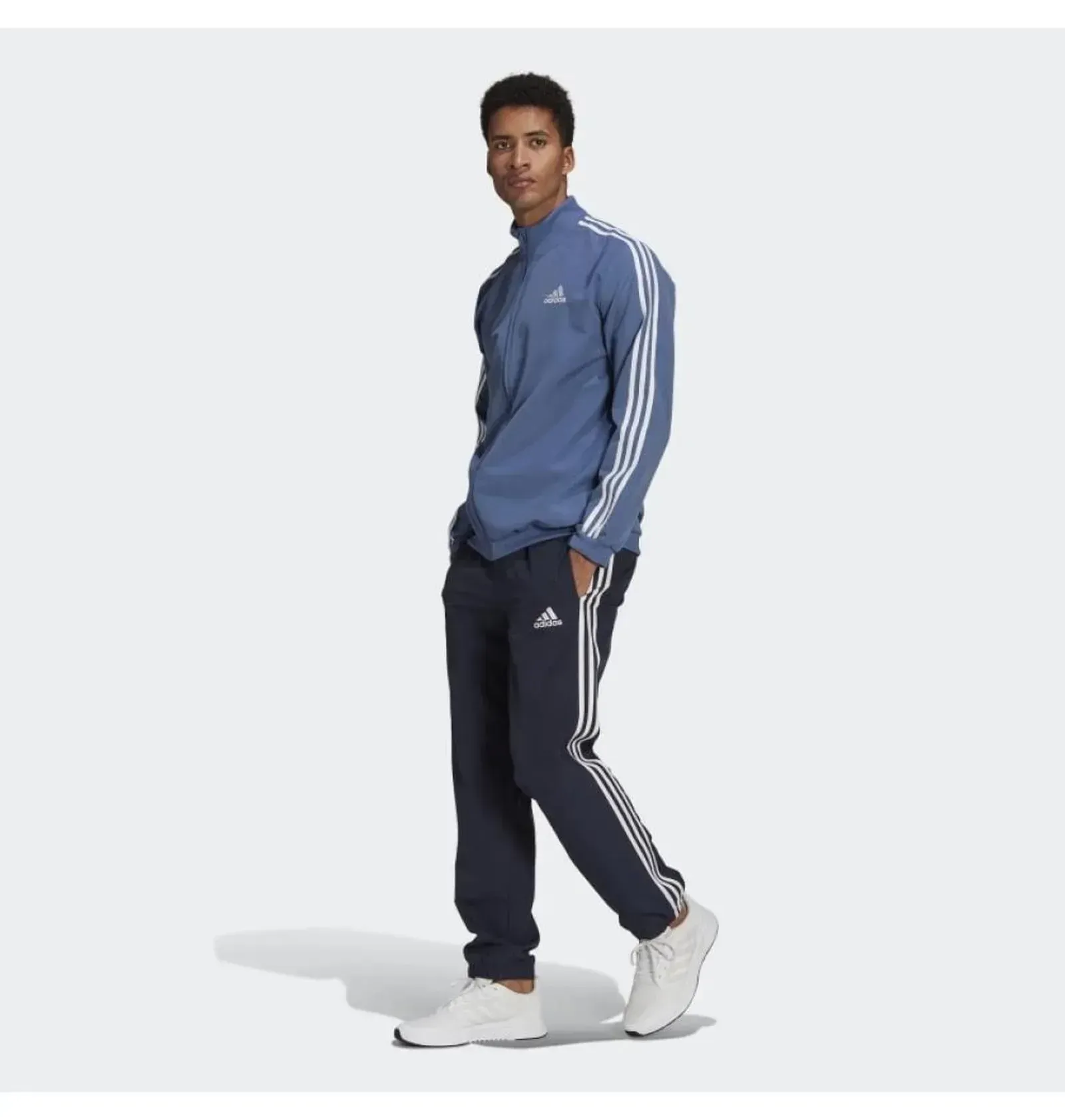 Спортивний костюм чоловічий Adidas M 3S Wv Tt Ts Blue (GK9953)
