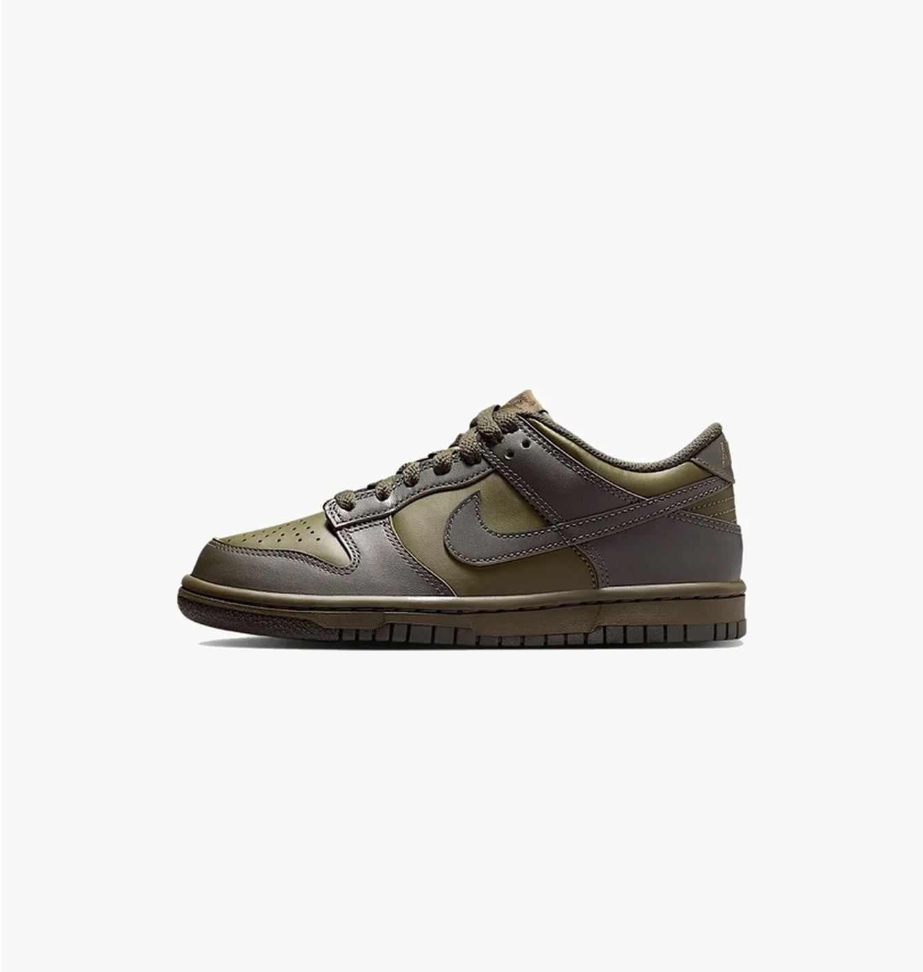 Кросівки дитячі Nike Dunk Low Big Kids Shoes Olive FB9109-302