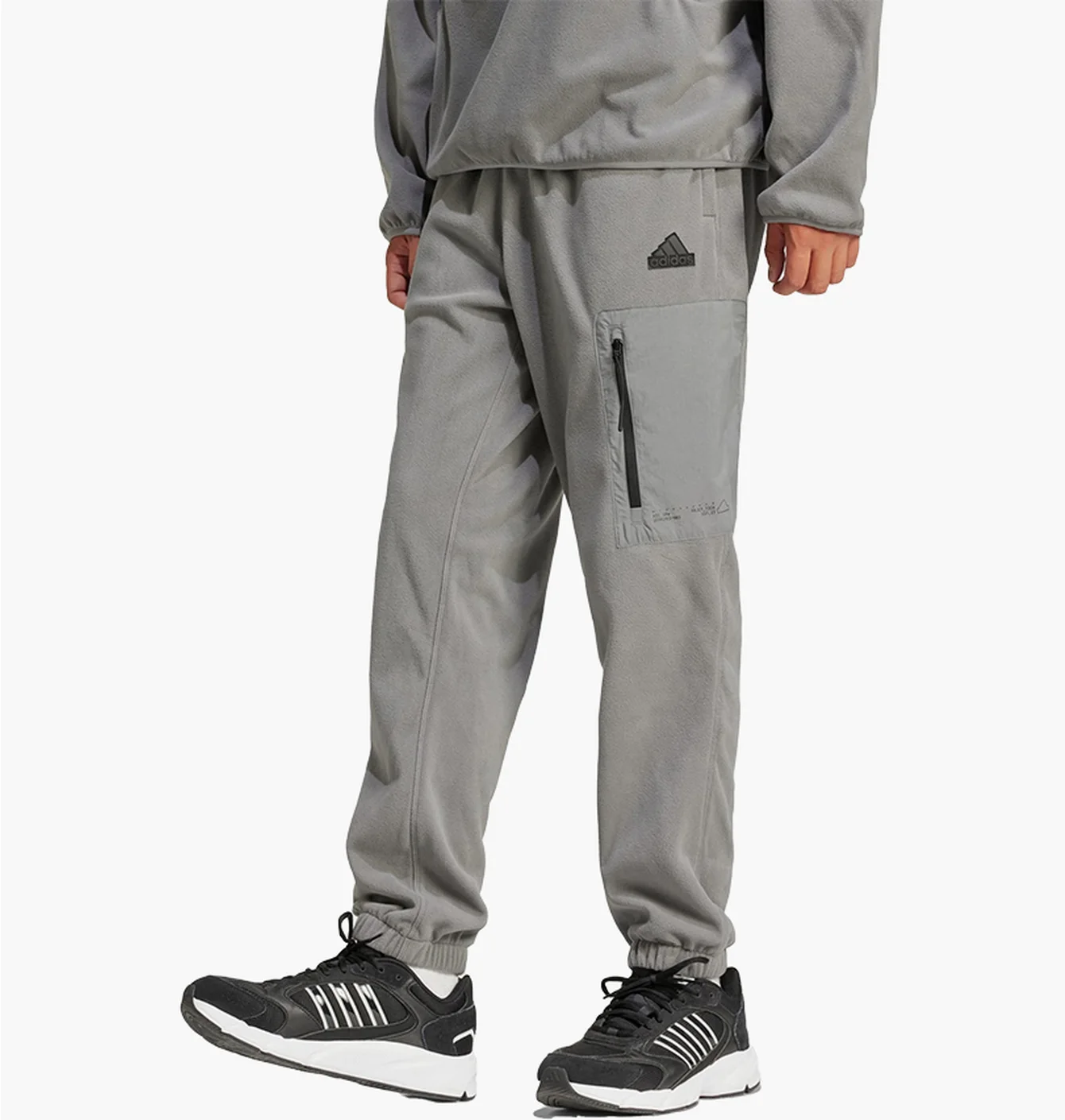 Штани чоловічі Adidas City Escape Polar Fleece Grey IY1498