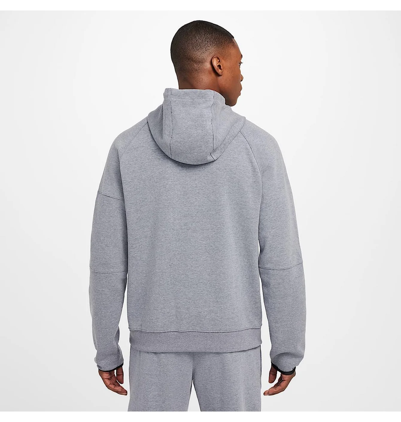 Толстовка чоловіча Nike Sportswear Tech Fleece Essential Full Zip Grey DD5284-451