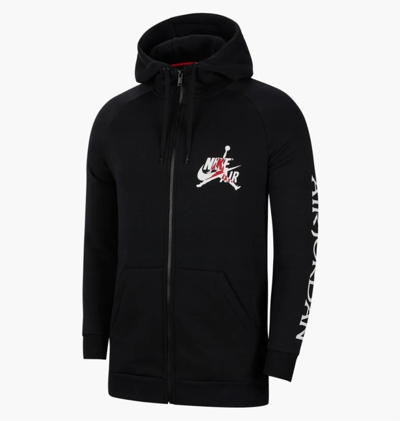 Толстовка чоловіча Air Jordan Jumpman Zip Hoodie Black DH9506-010