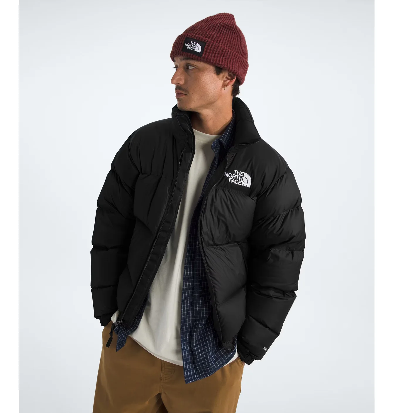 Пуховик чоловічий The North Face 1996 Retro Black NF0A3C8DGOE