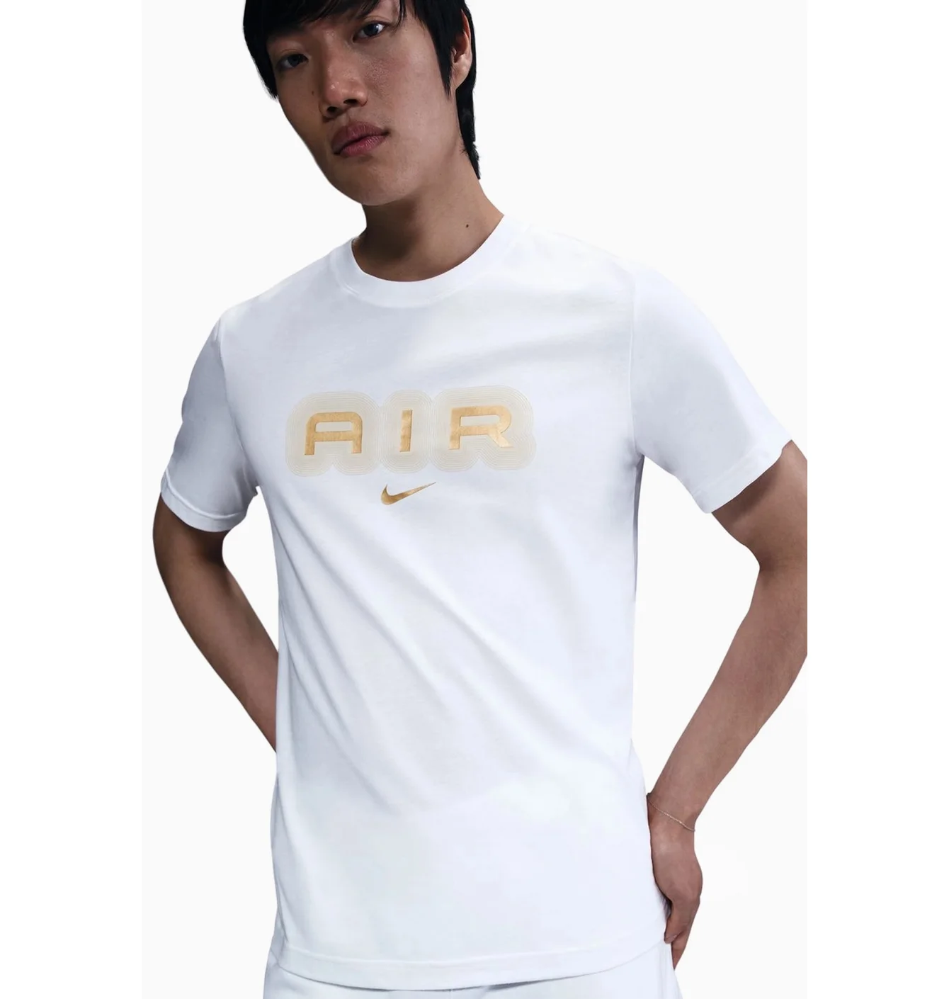 Футболка чоловіча Nike Air Graphic White HM0185-102