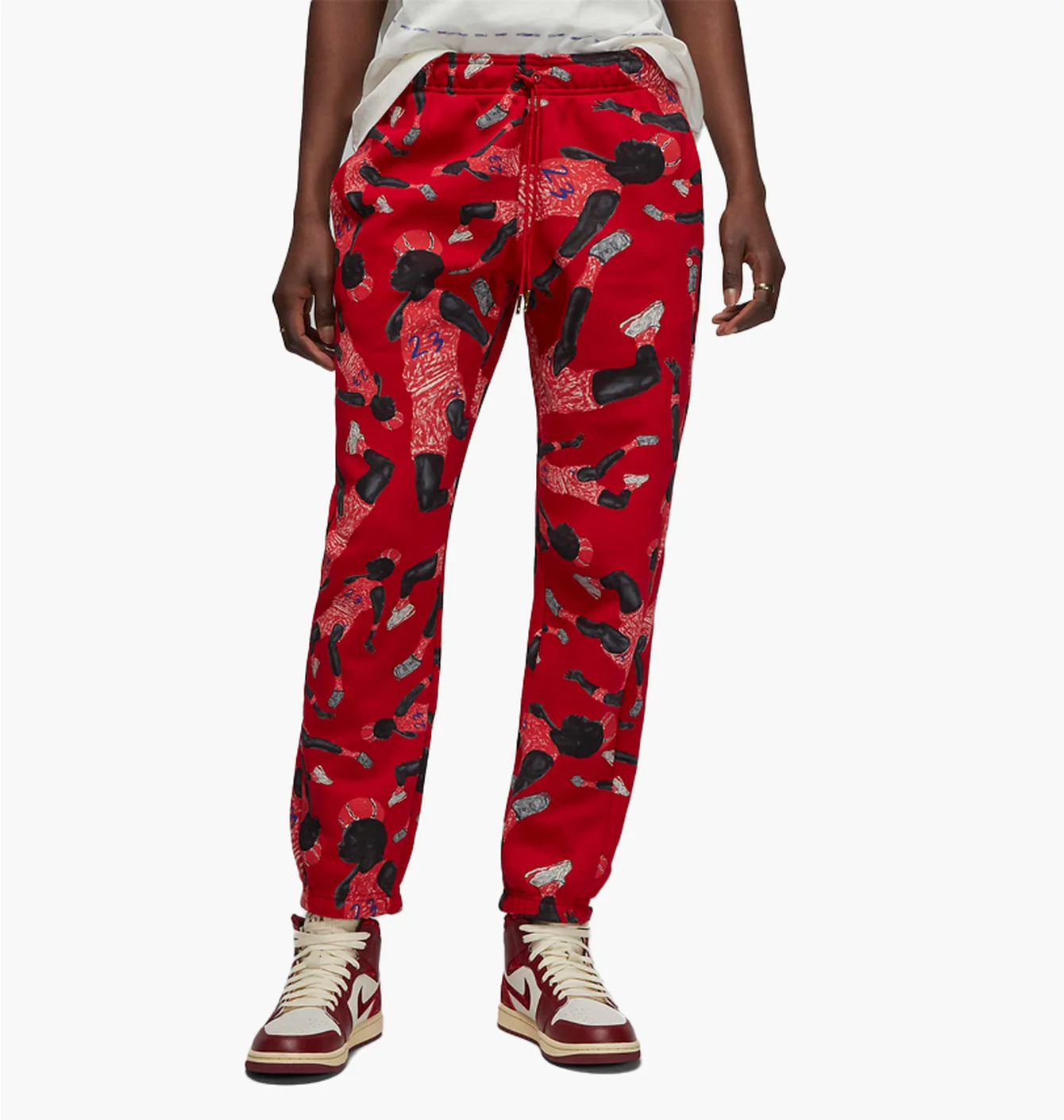 Штани жіночі Air Jordan Artist Series By Parker Duncan Red Dx0405-687