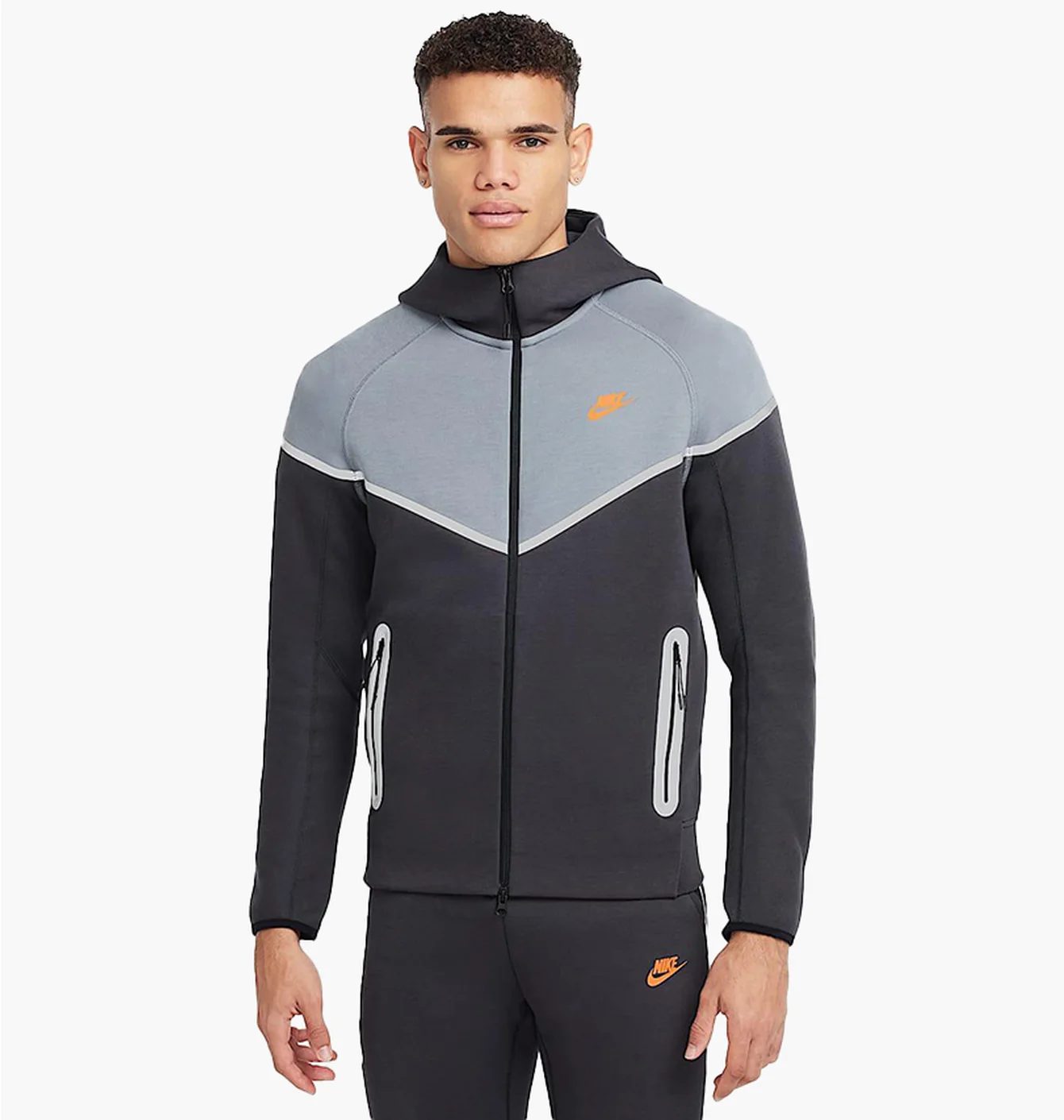 Толстовка чоловіча Nike Tech Fleece Grey HQ3746-060
