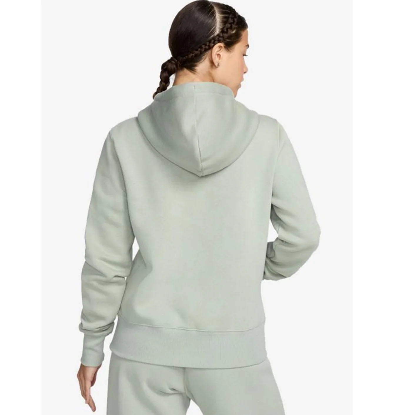 Худі жіноче Nike Nsw Phnx Flc Green HM9751-370