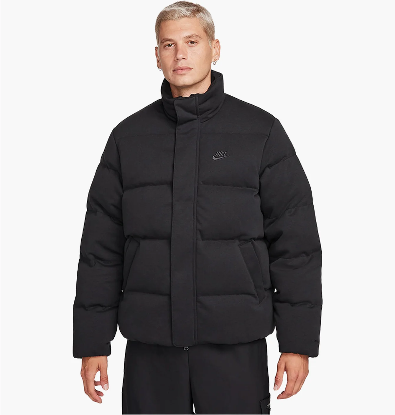 Пуховик чоловічий Nike Sportswear Oversized Puffer Jacket Black FB7854-010