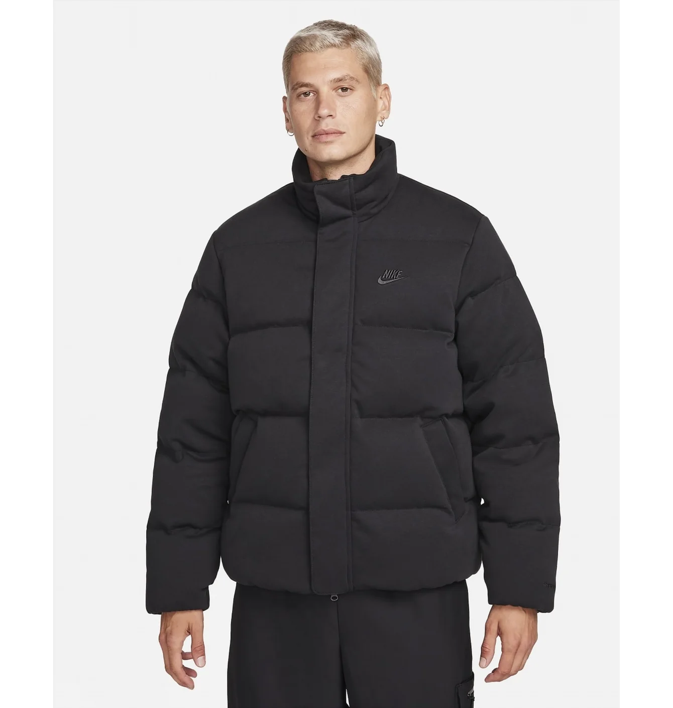 Пуховик чоловічий Nike Sportswear Oversized Puffer Jacket Black FB7854-010