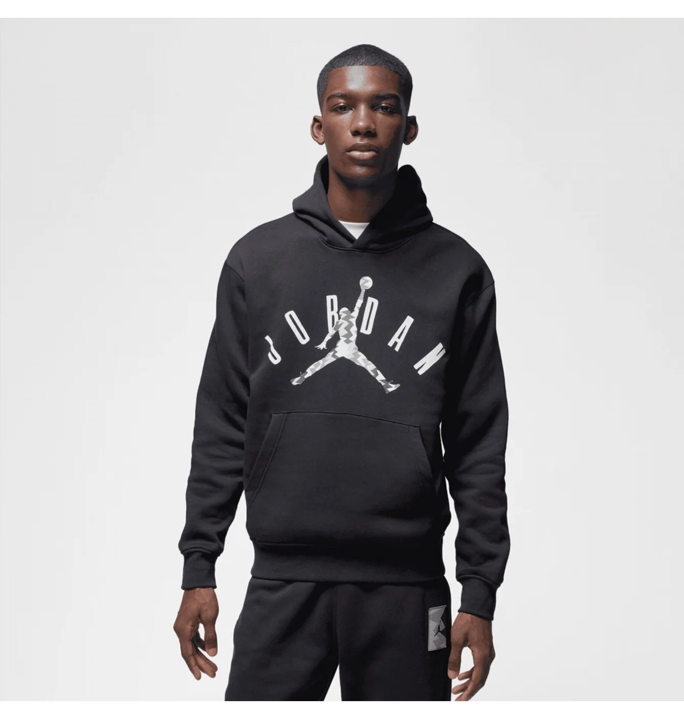 Худі чоловіче Air Jordan Flight Mvp Fleece Hoodie Black FD7415-010