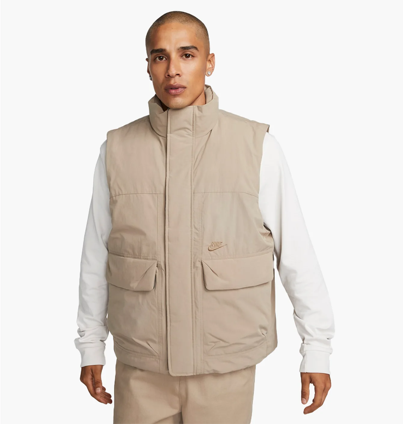 Жилетка чоловіча Nike Sportswear Therma-Fit Tech Pack Beige DQ4304-247