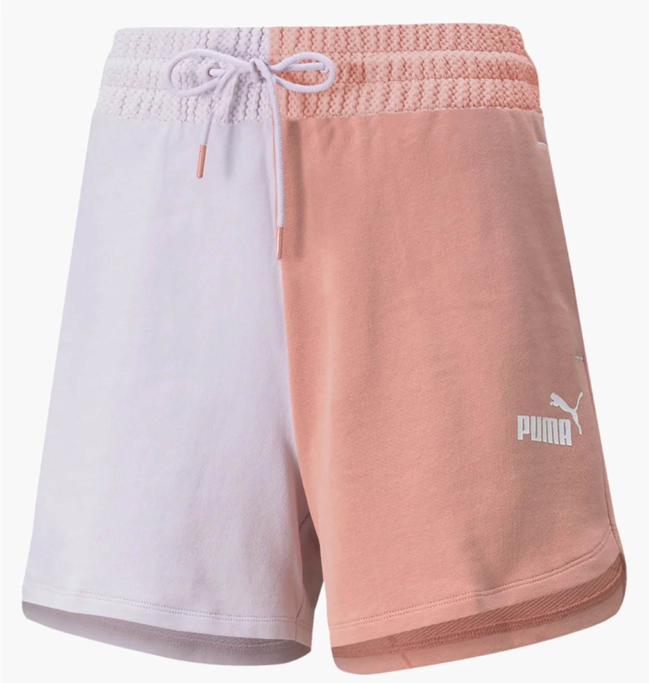 Шорти жіночі Puma Power High-Waist Beige/Violet 848405-17
