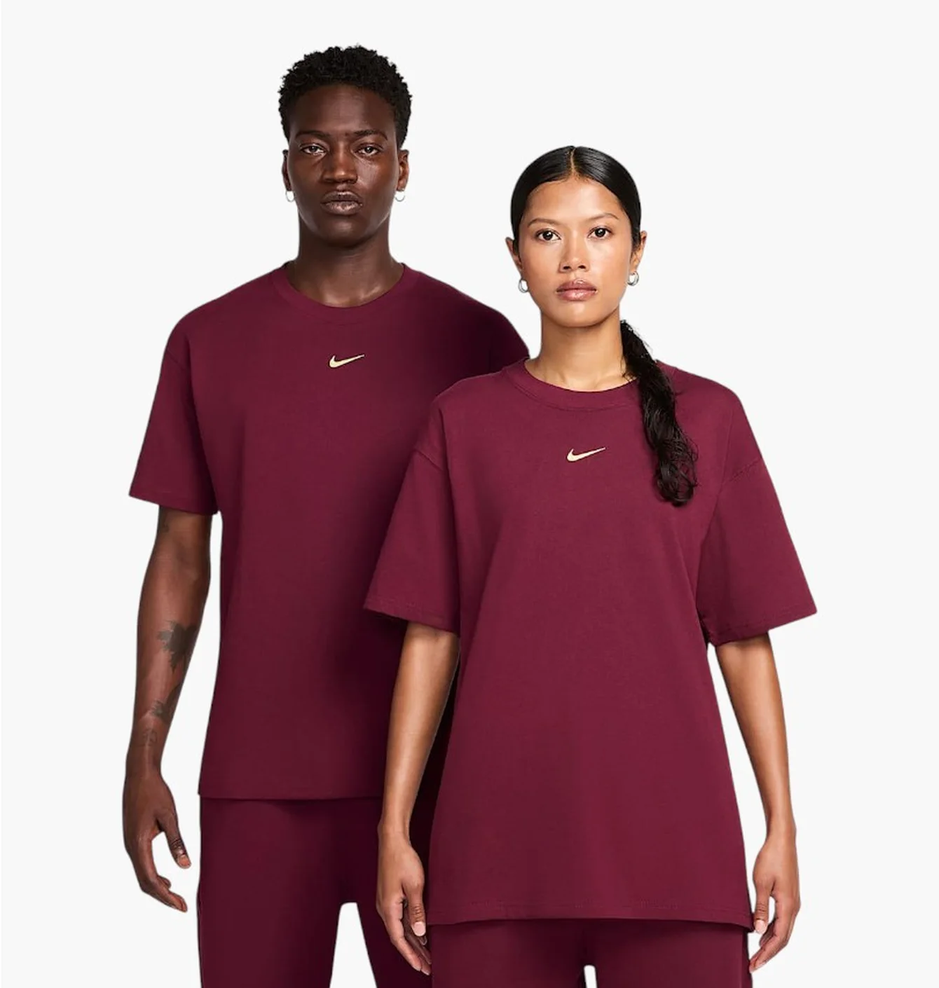 Футболка унісекс Nike Nocta Cs Short-Sleeve Tee Bordo HM5774-638