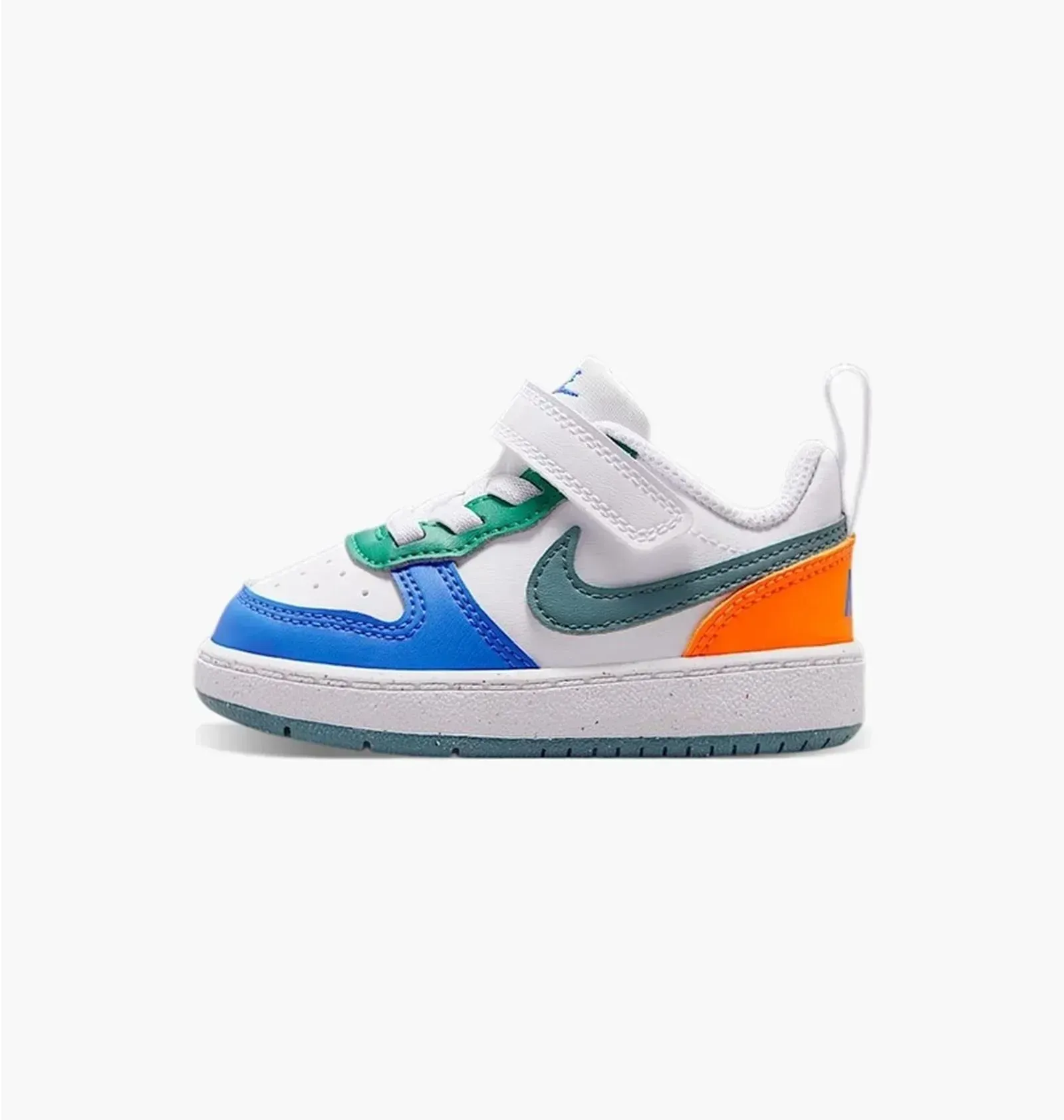 Кросівки дитячі Nike Court Borough Low Recraft Infant White/Multi (DV5458-140)