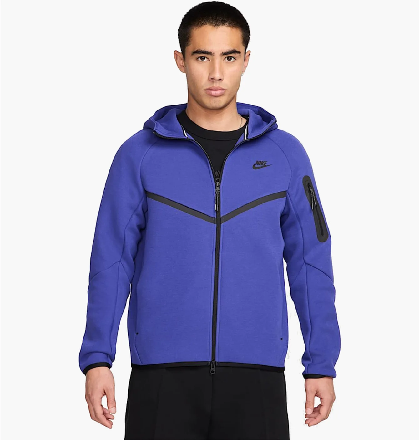 Толстовка чоловіча Nike Sportswear Tech Fleece Violet HV0949-539