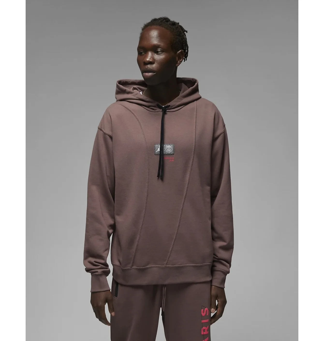 Худі чоловіче Air Jordan Paris Saint-Germain Pullover Hoodie Brown Dm3096-291