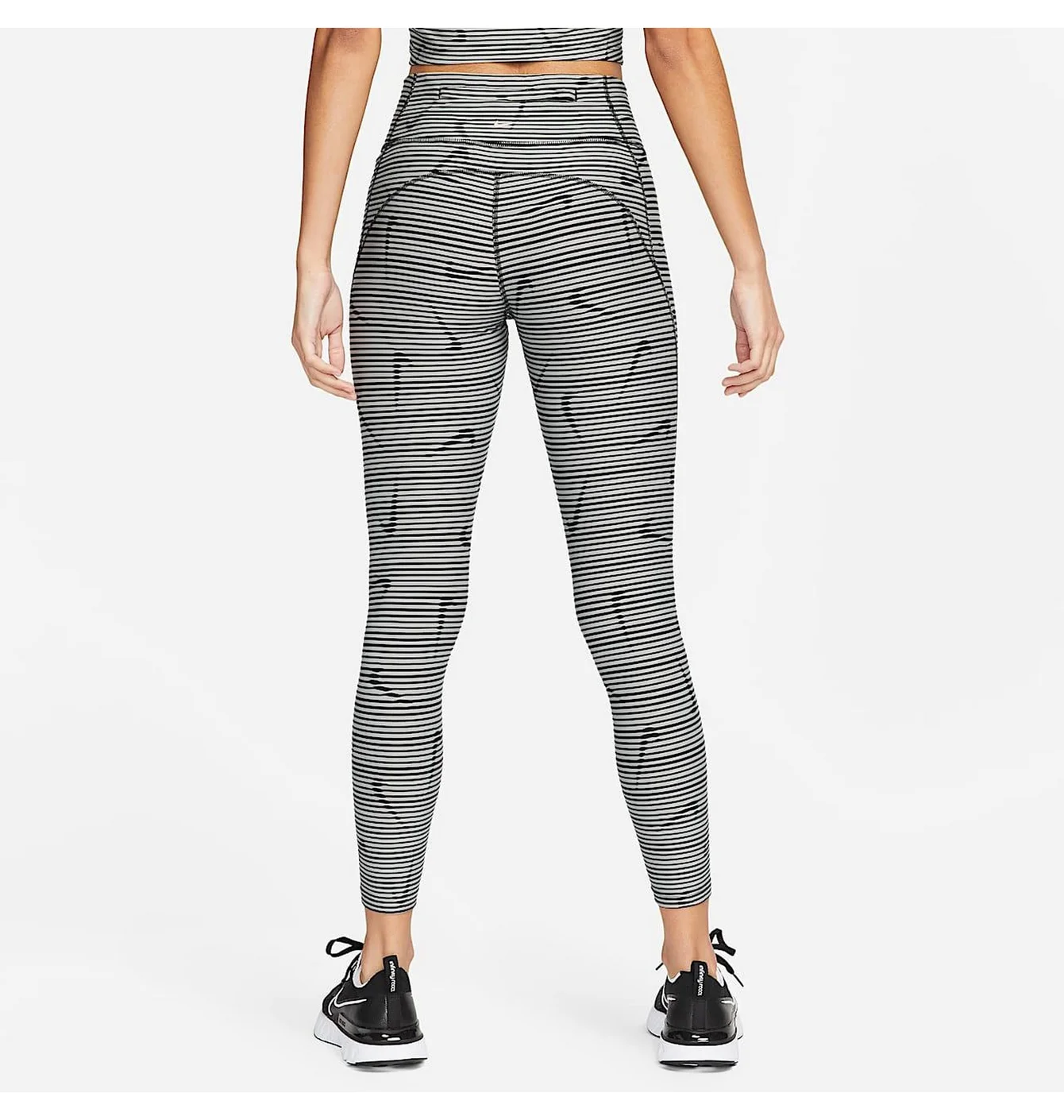 Штани жіночі Nike Dri-Fit Black/White DM7480-010