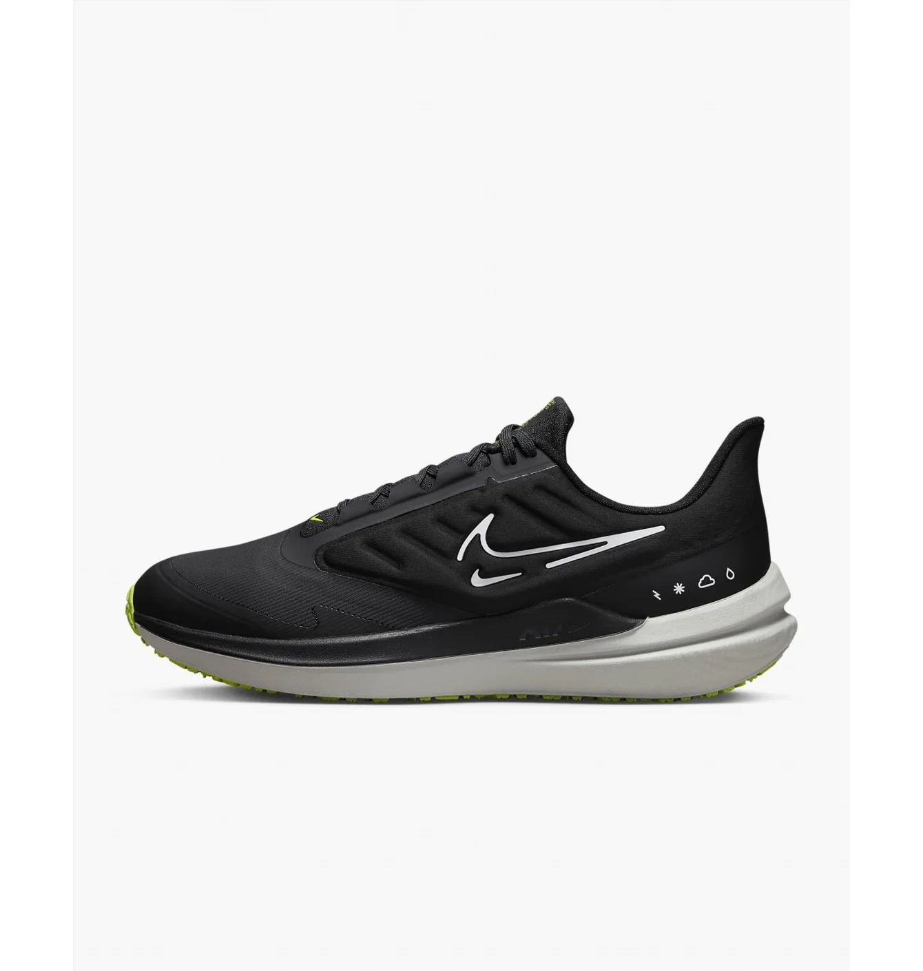 Кросівки чоловічі Nike Winflo 9 Shield Weatherized Road Running Shoes Black DM1106-001