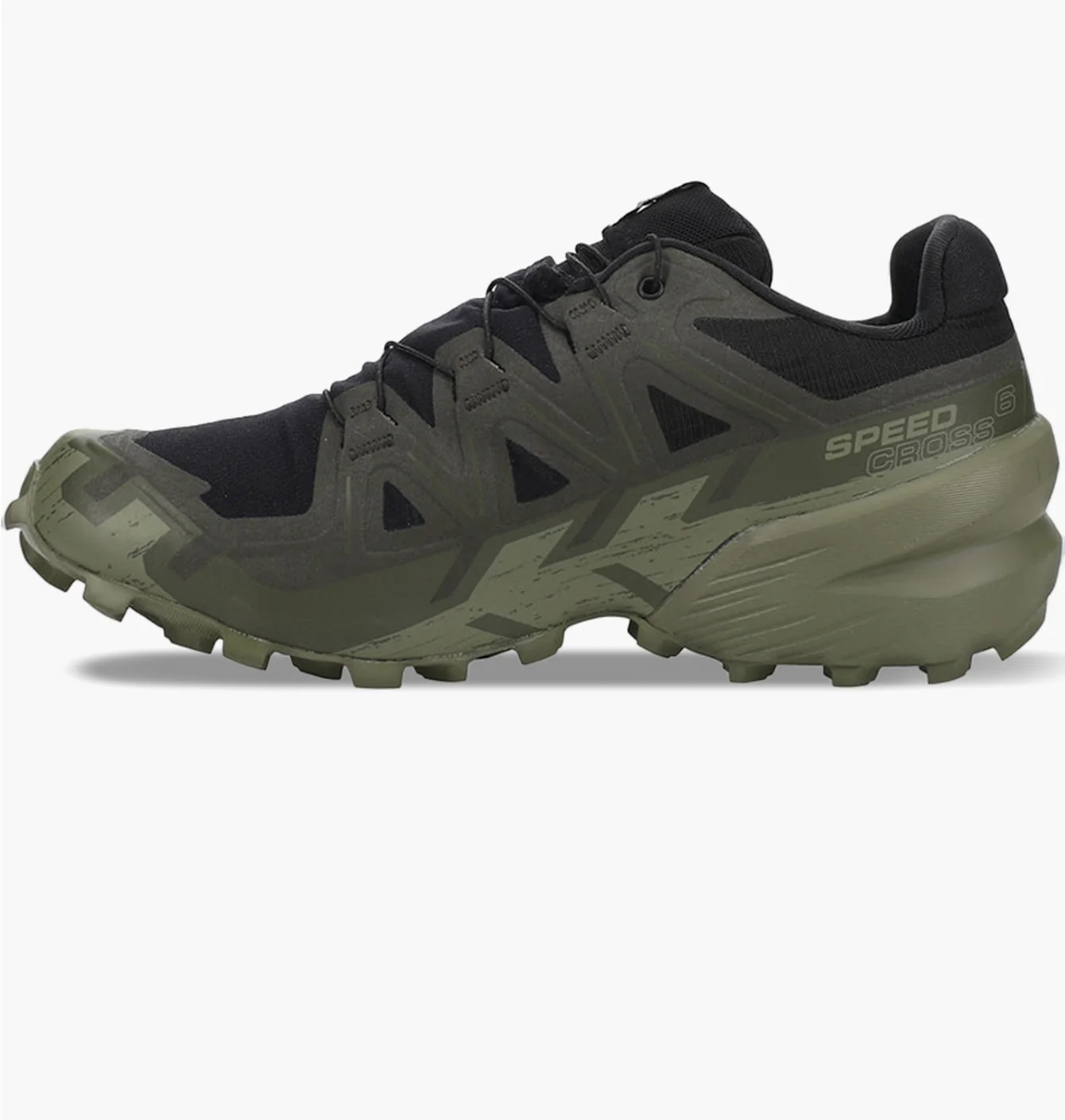 Кросівки чоловічі Salomon Speedcross 6 Gtx Trail Running Shoes Black/Olive L47584100