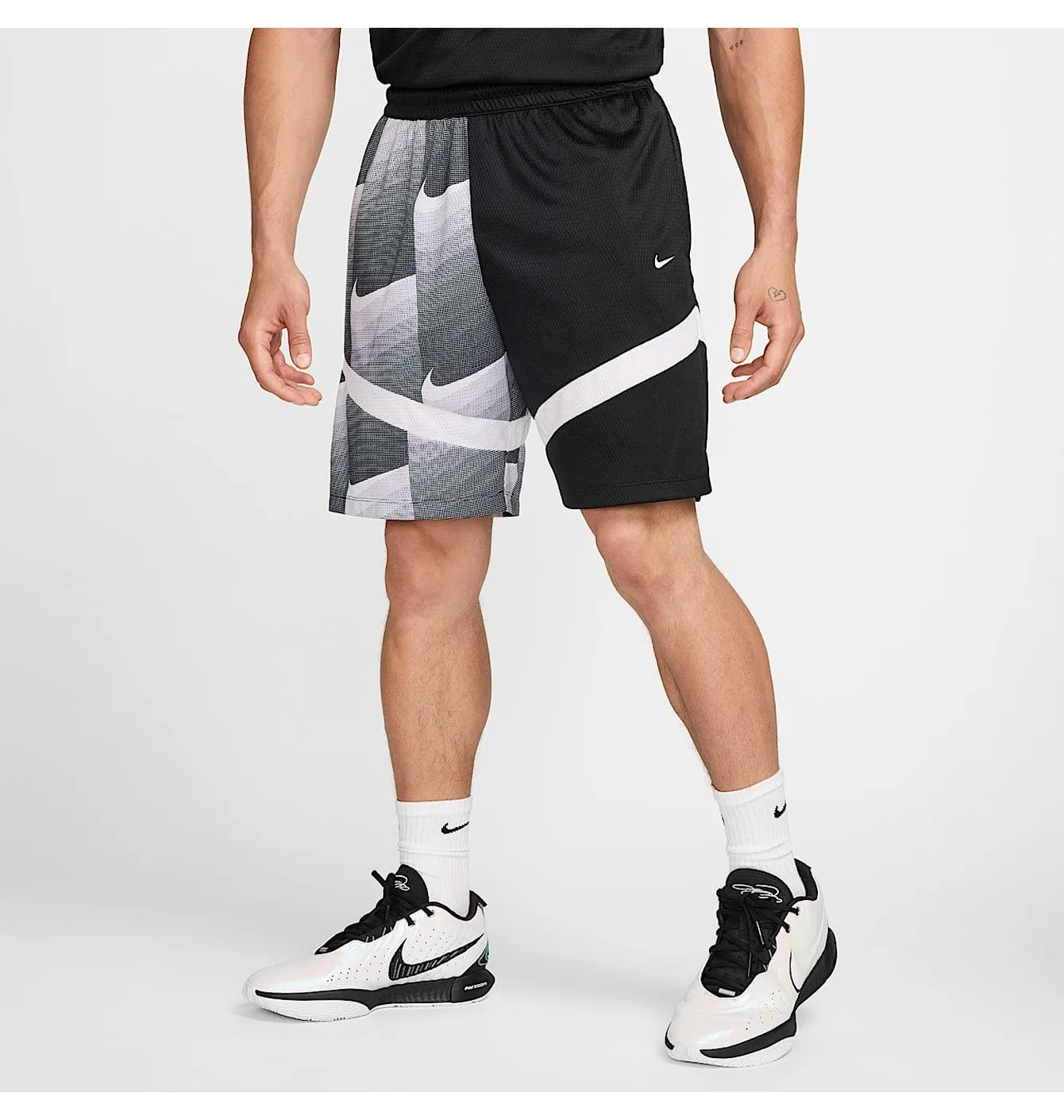Шорти чоловічі Nike Df Icon 8In Aopstfv Black/Grey FZ0244-010
