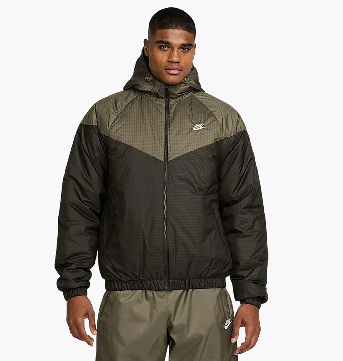 Куртка чоловіча Nike Therma-Fit Water Resistant Jacket Olive/Black HJ2037-222