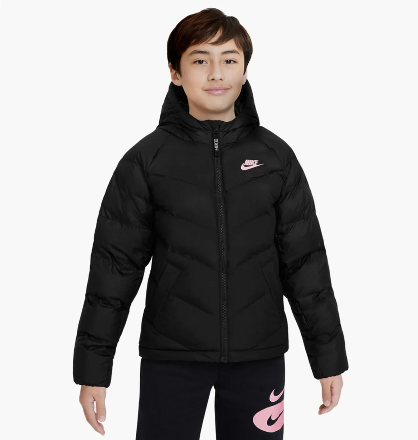 Куртка дитяча Nike K Nsw Synfl Hd Jkt Black Dx1264-011