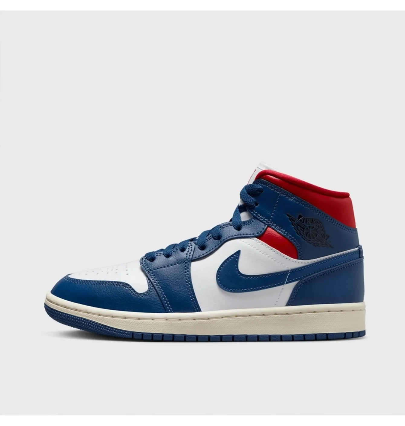 Кросівки жіночі Air Jordan 1 Mid Blue/White BQ6472-146