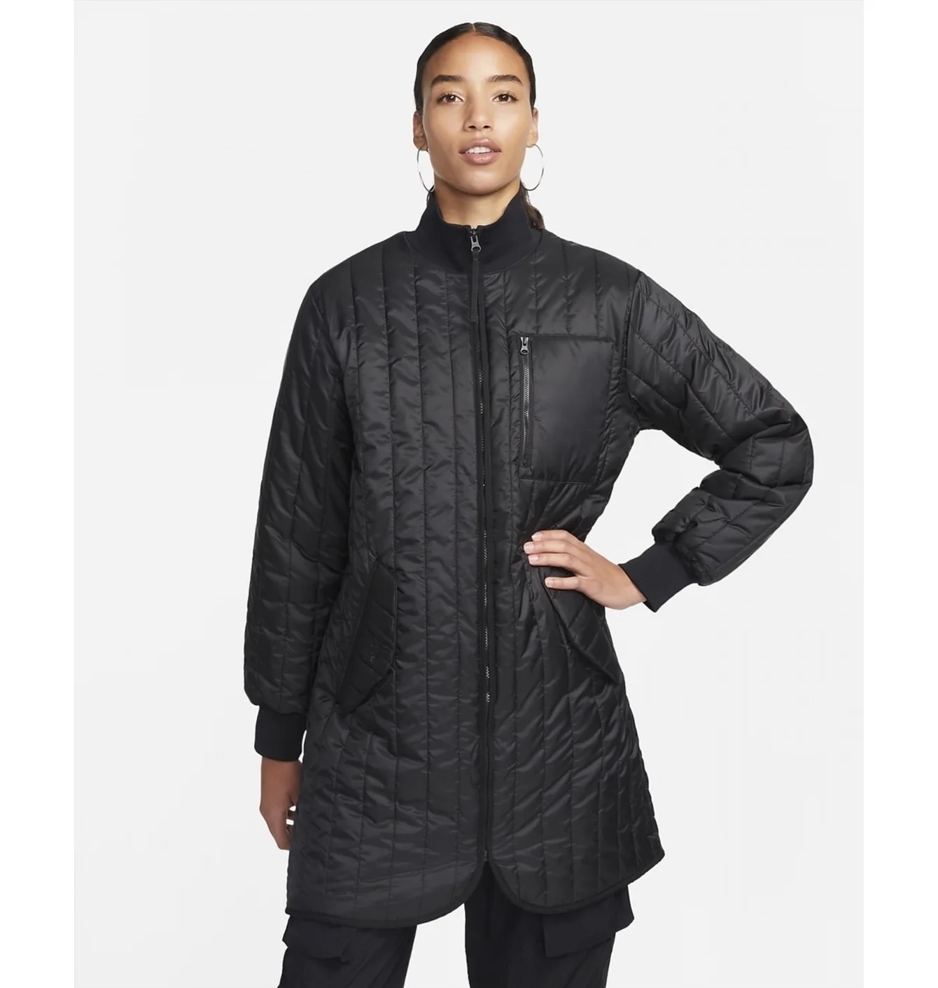 Куртка жіноча Nike Sportswear Therma-Fit Tech Pack Black Dq7745-010