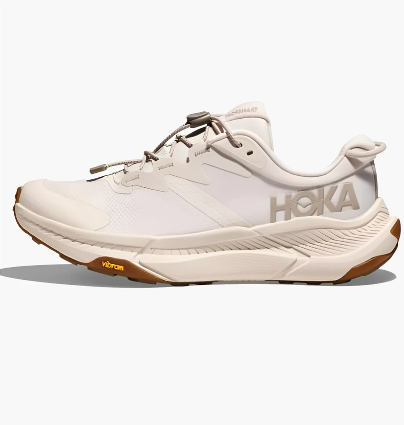 Кросівки жіночі Hoka Transport Wide Beige 1164371-EEGG