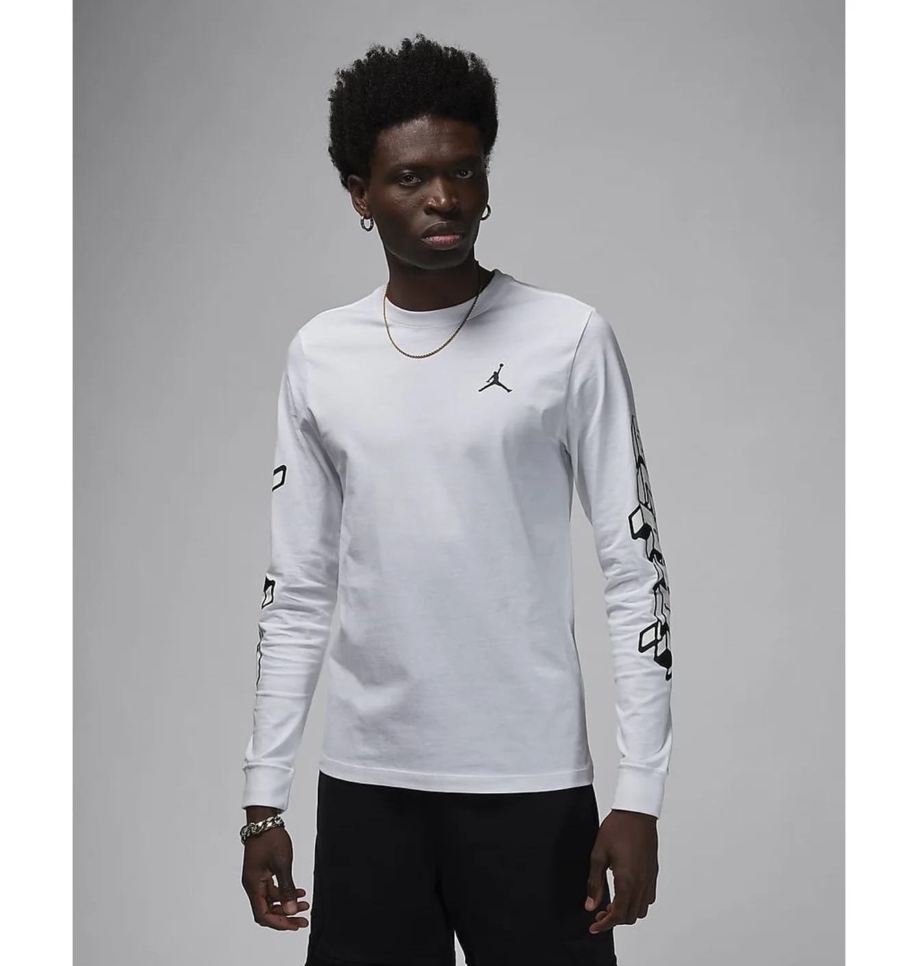 Лонгслів чоловічий Air Jordan T-Shirt White FN5976-100