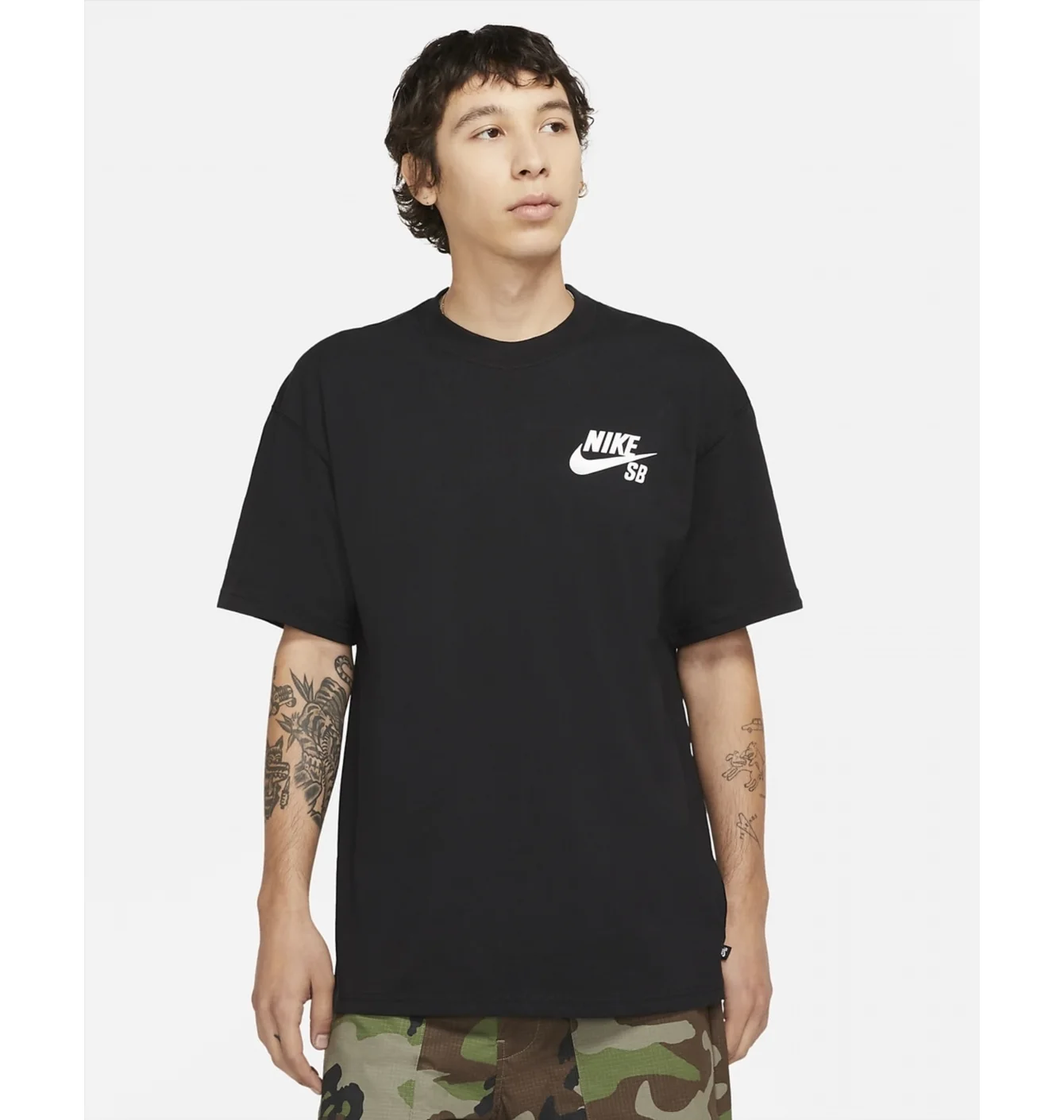 Футболка унісекс Nike M Nk Sb Tee Logo Black DC7817-010