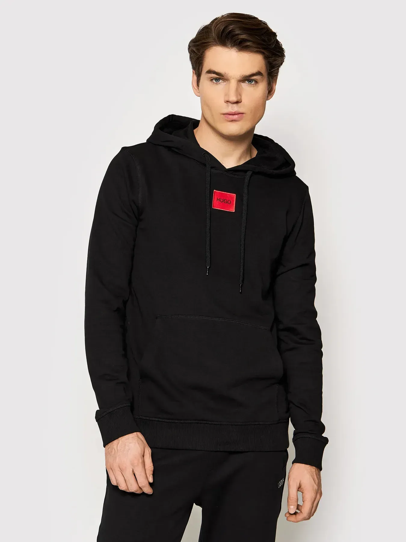 Кофта чоловіча Hugo Boss Hoodie Logo Grey (50458700)