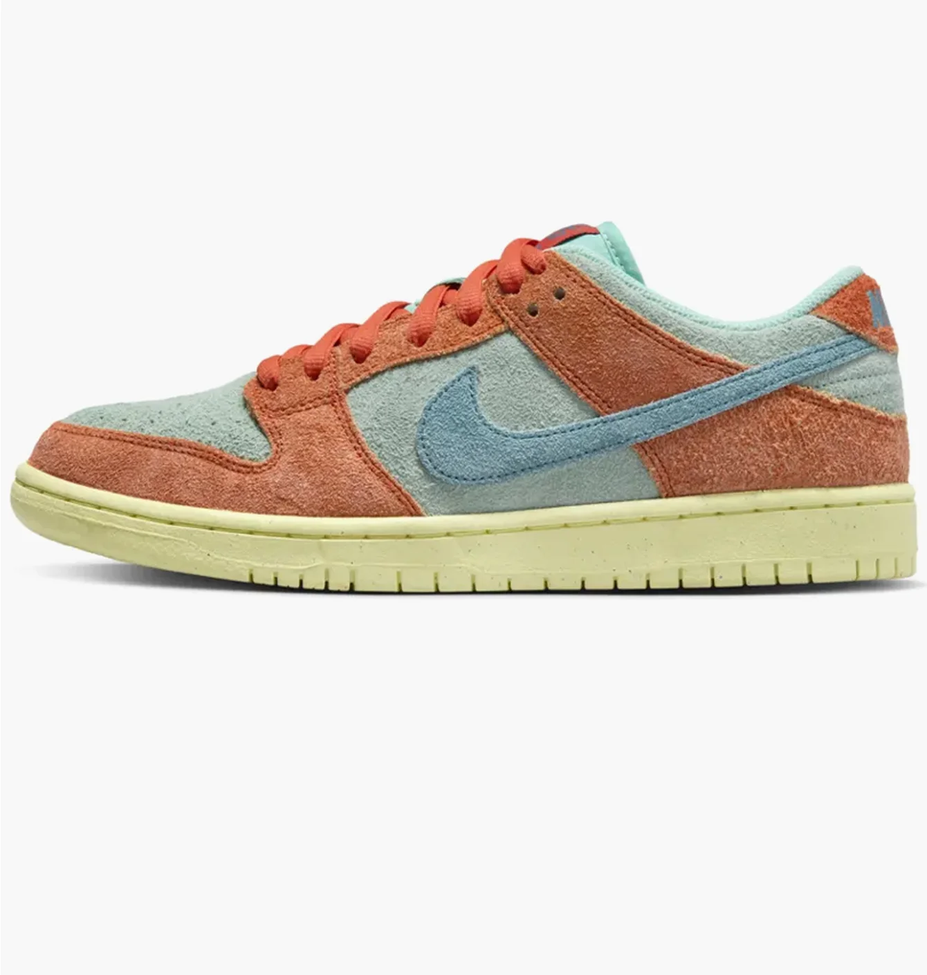 Кросівки унісекс Nike Sb Dunk Low Orange Emerald Rise Orange/Turquoise DV5429-800