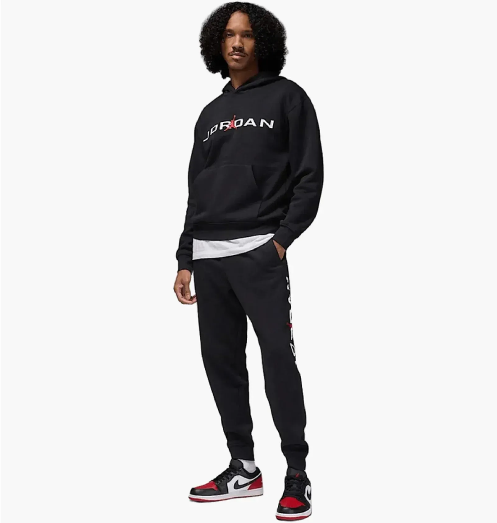 Спортивний костюм чоловічий Jordan Essentials Black (HQ4645-010__HQ4643-010)
