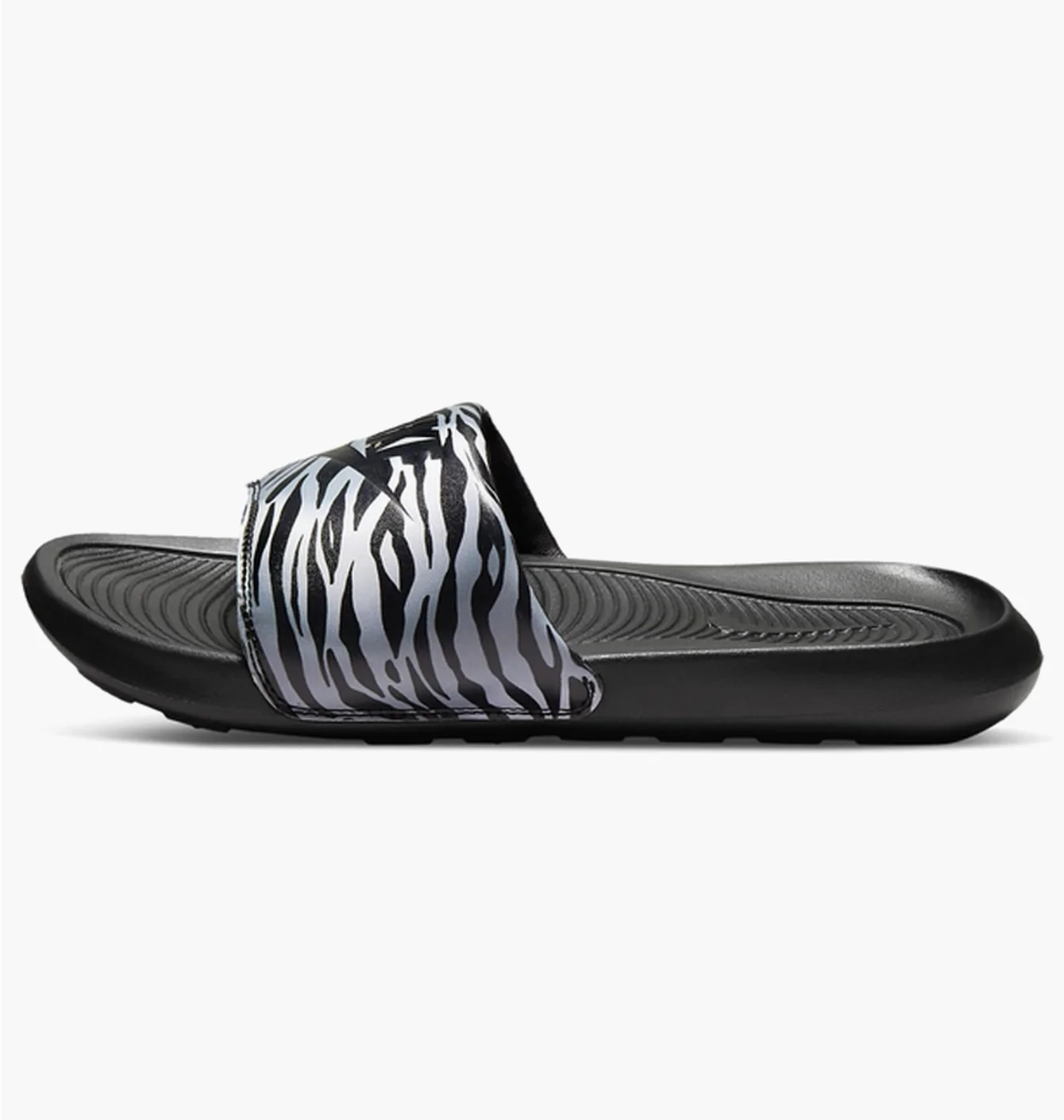 Тапочки жіночі Nike Womens Print Slides Black/White Cn9676-011