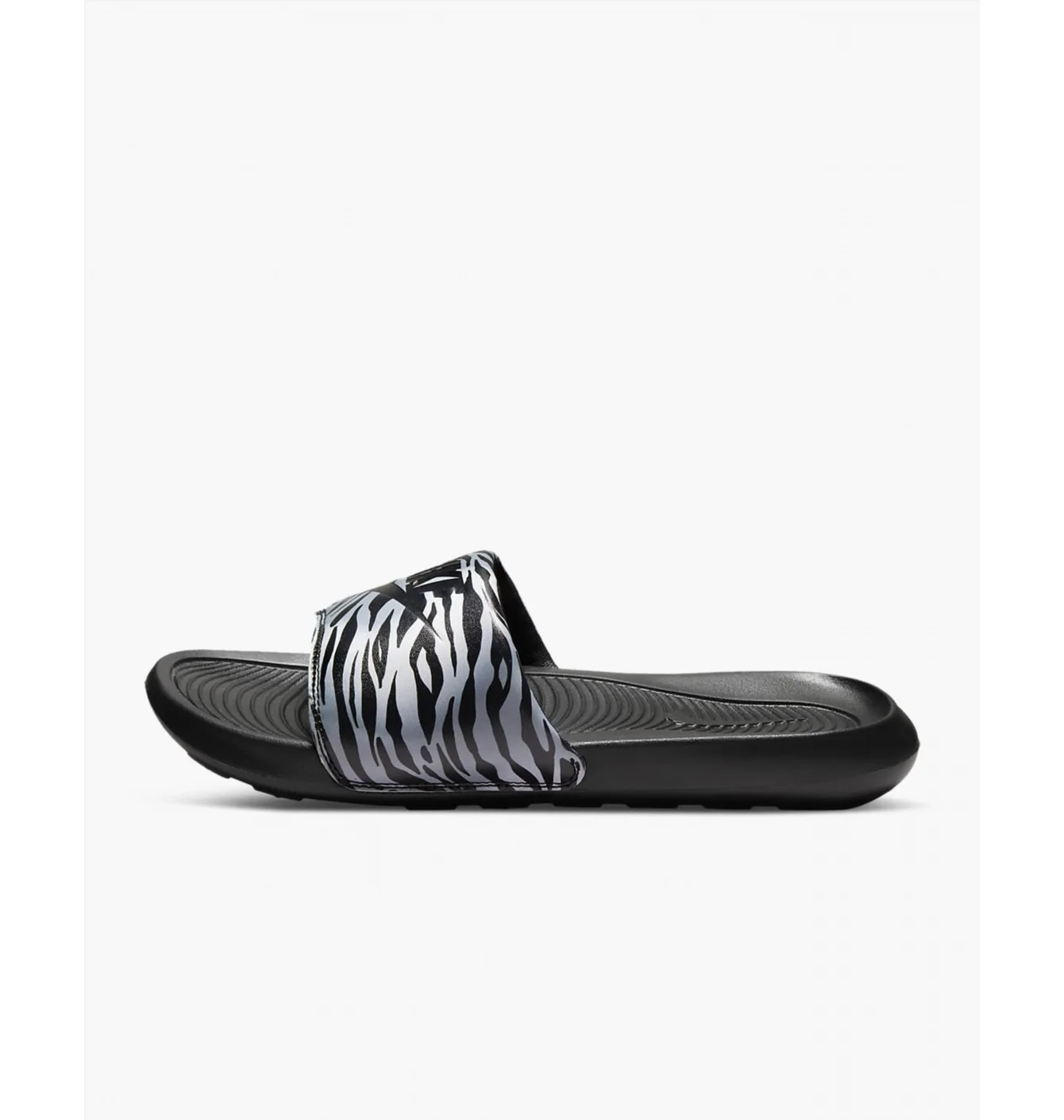 Тапочки жіночі Nike Womens Print Slides Black/White Cn9676-011