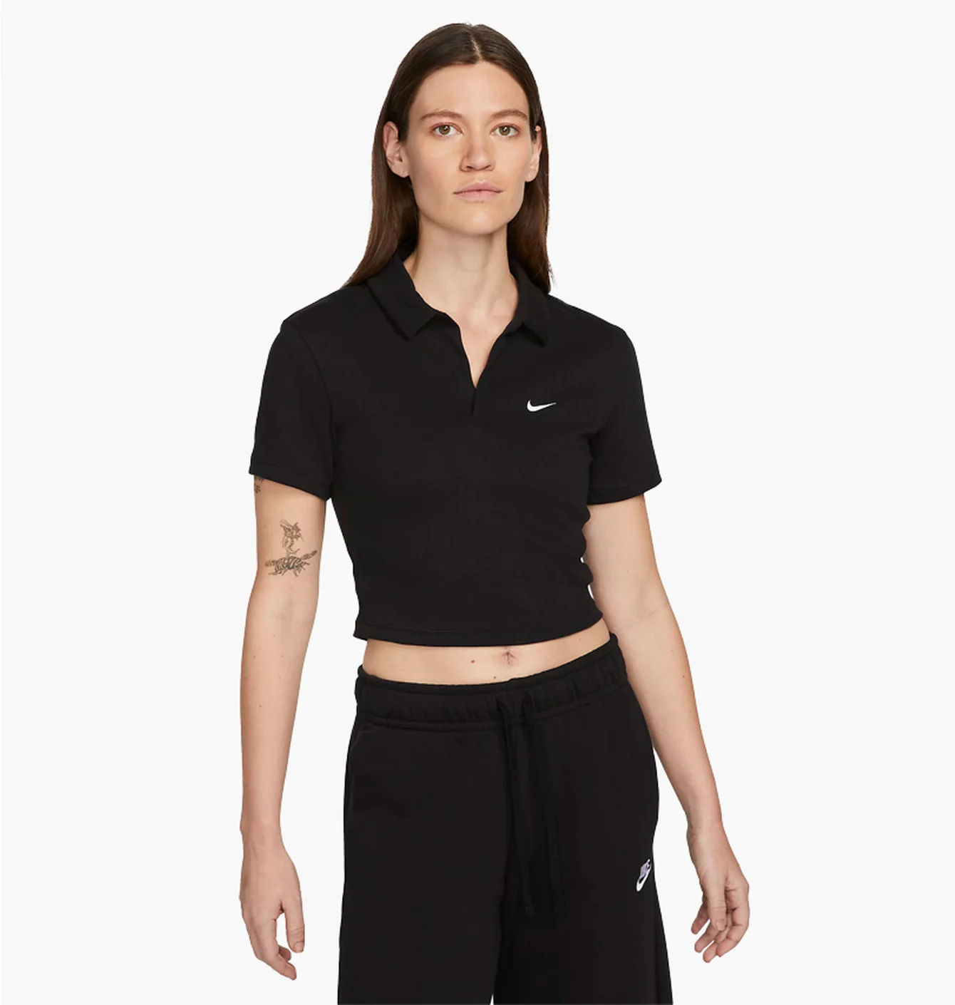 Поло жіноче Nike Sportswear Essential Black Dv7884-010