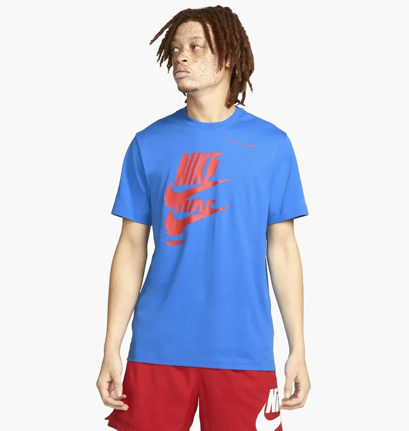 Футболка чоловіча Nike Mens T-Shirt Blue (DM6377-432)