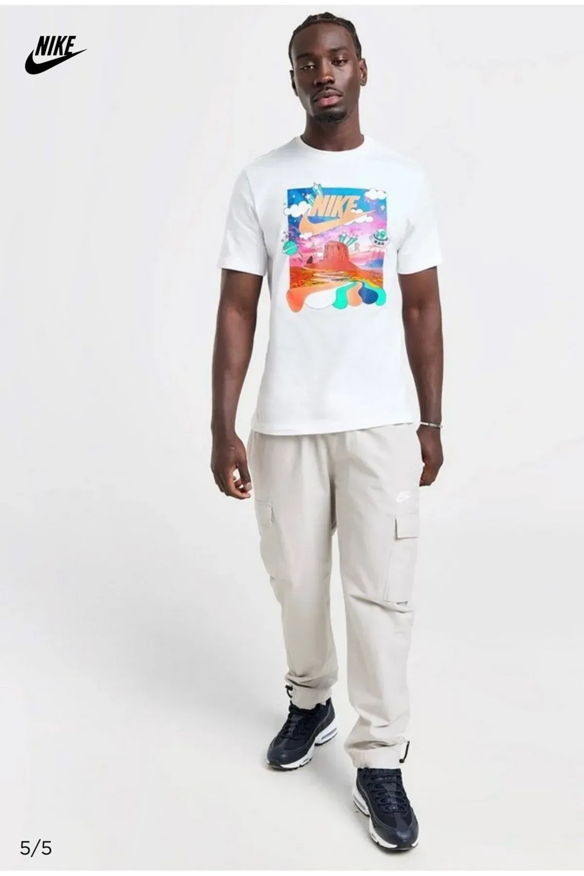 Футболка чоловіча Nike Nsw Black Light Photo Tee (HJ5468-100)