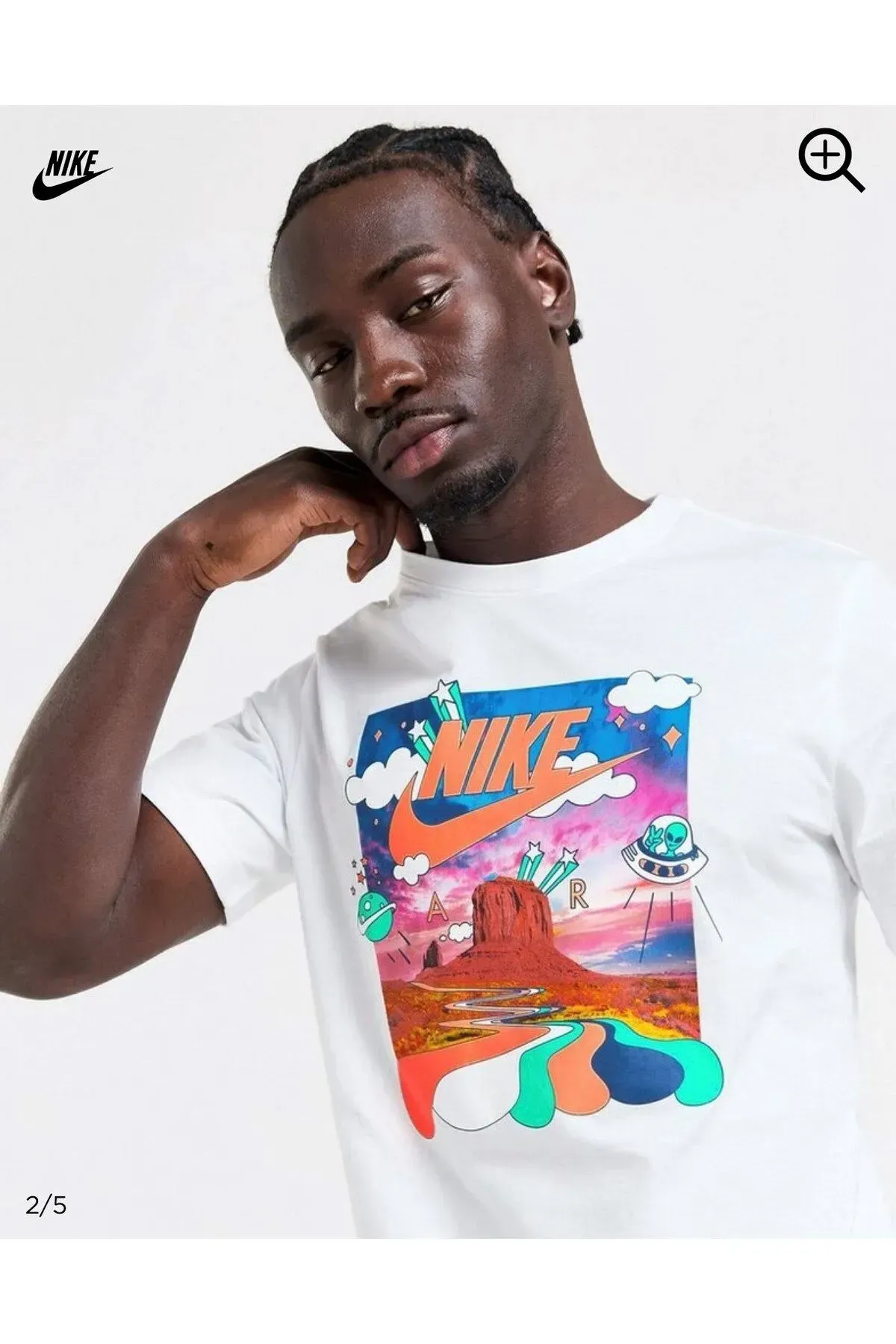 Футболка чоловіча Nike Nsw Black Light Photo Tee (HJ5468-100)