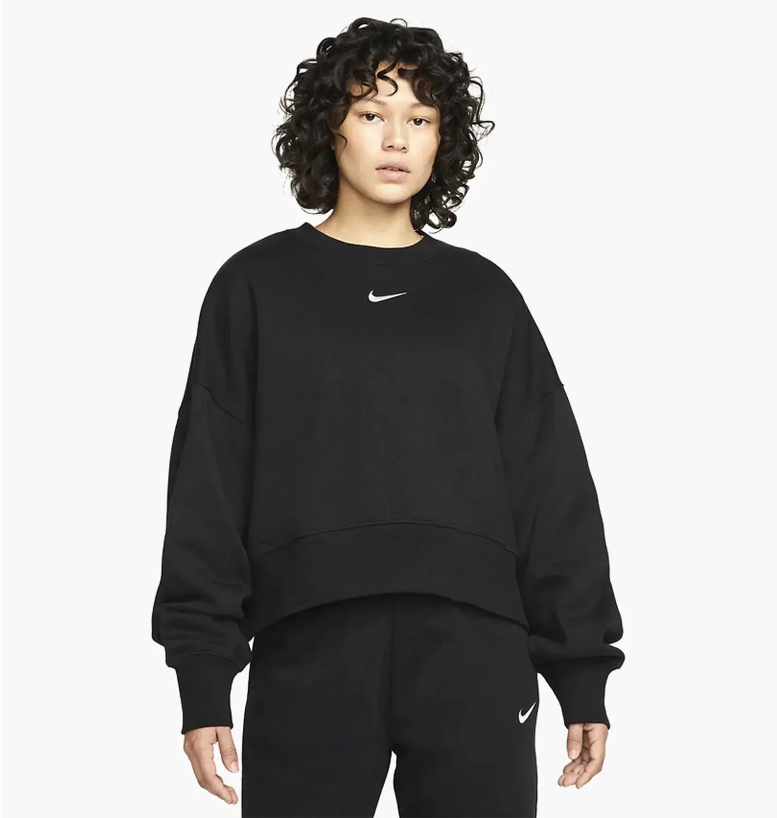 Кофта жіночі Nike Sportswear Phoenix Fleece Black (DQ5761-010)