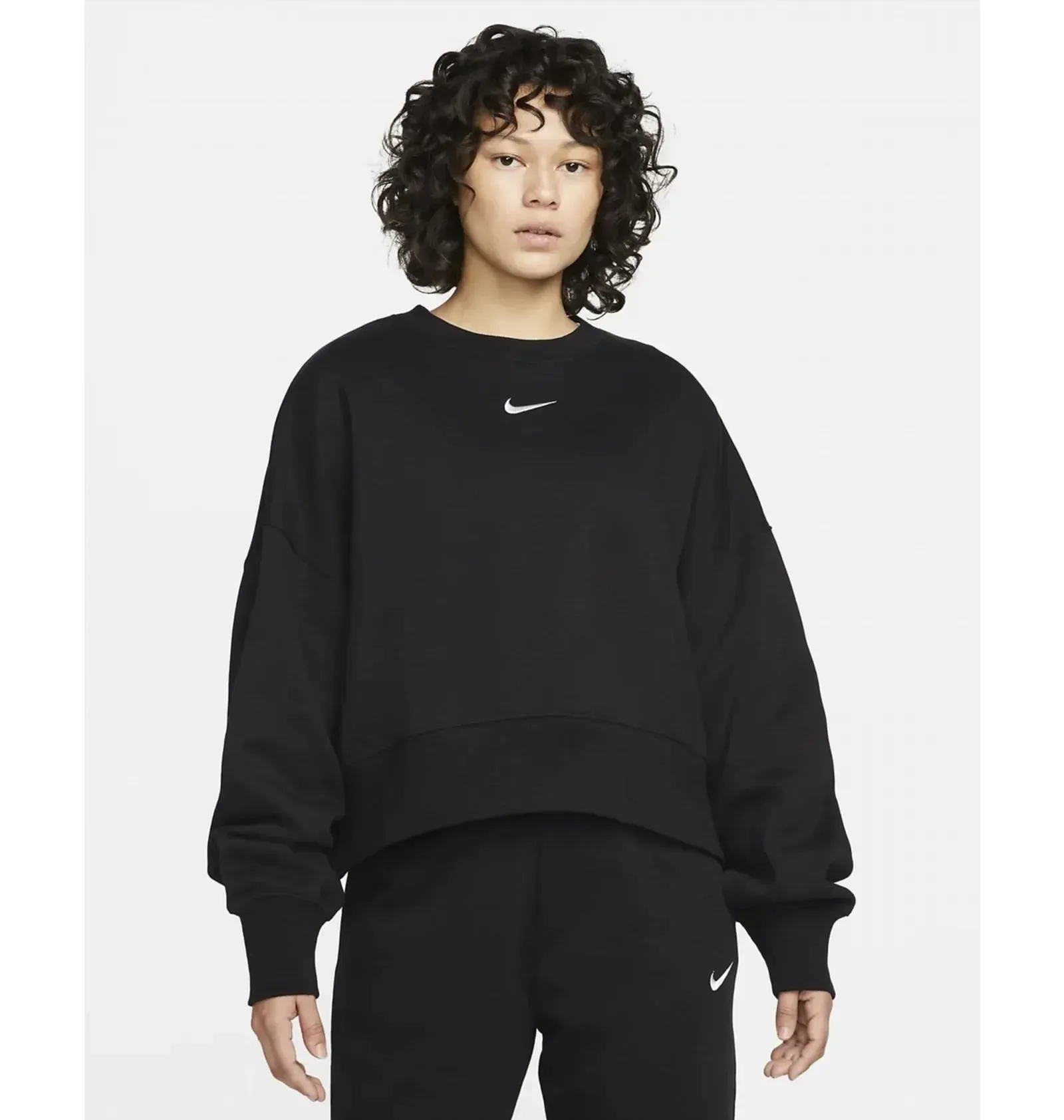 Кофта жіночі Nike Sportswear Phoenix Fleece Black (DQ5761-010)