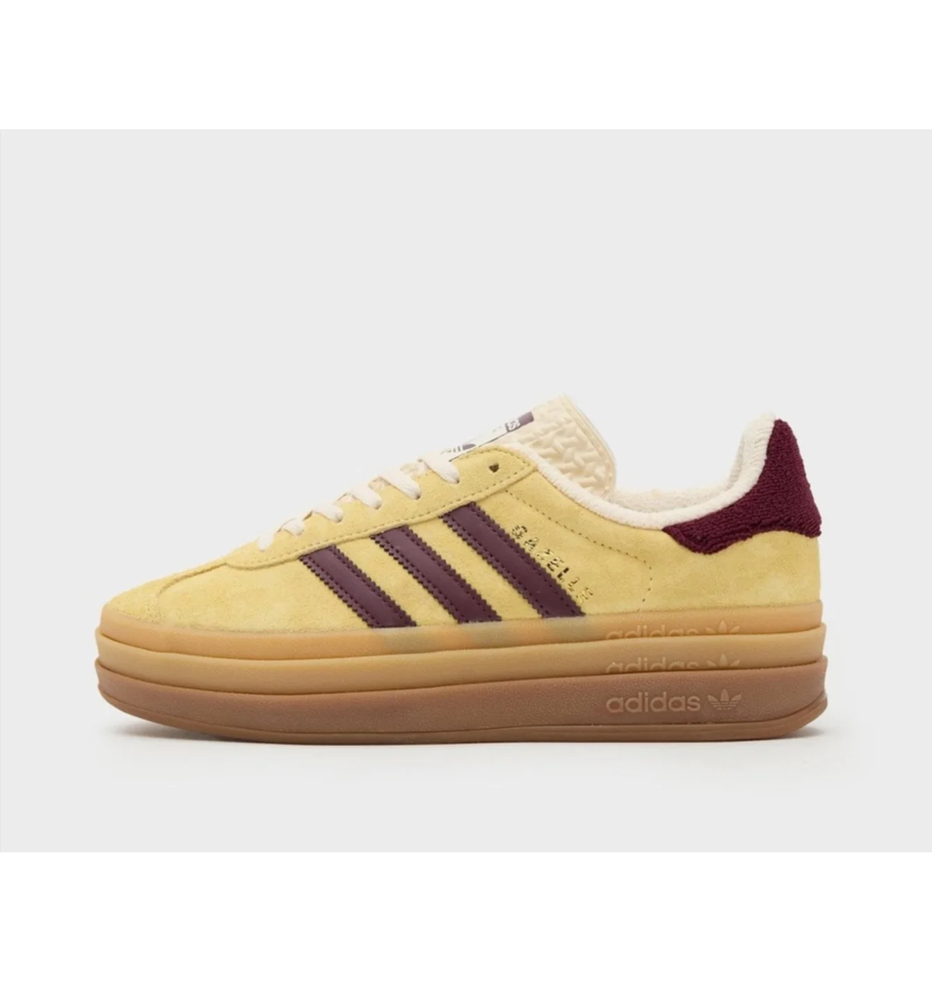 Кросівки жіночі Adidas Originals Gazelle Bold Yellow IF5937