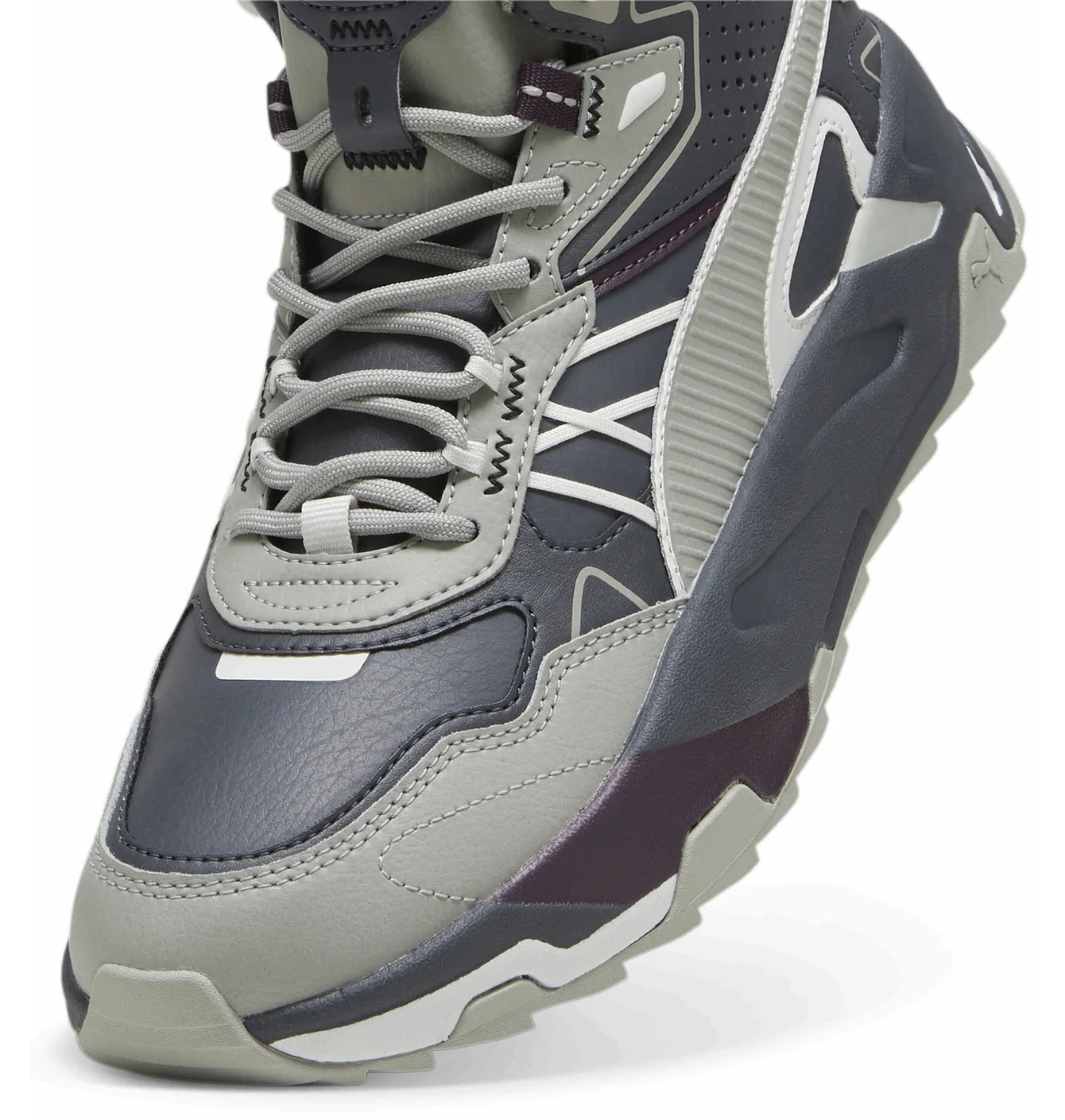 Кросівки унісекс Puma Trinity Mid Hybrid L Black/Grey 393985-10