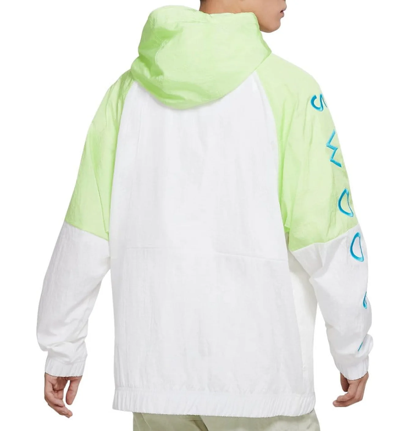 Анорак чоловічий Nike Anorack White/Green CU3885-701