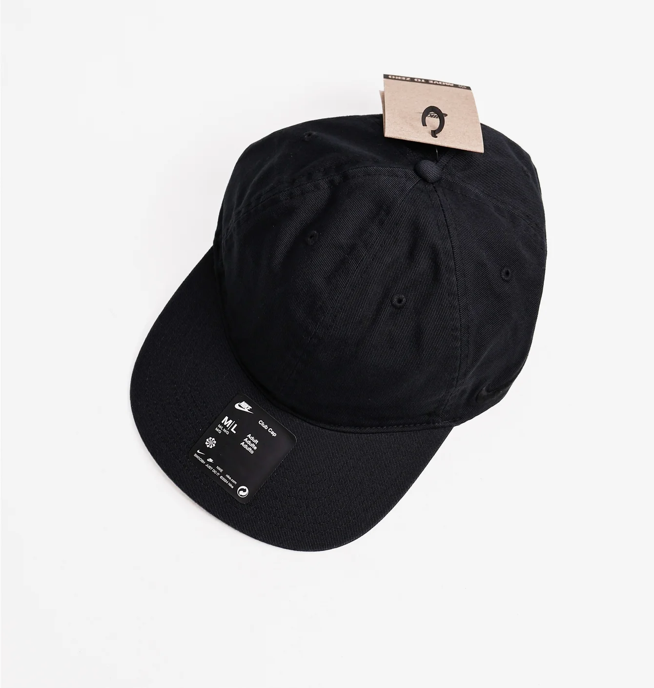 Кепка унісекс Nike Club Cap U Fb Swsh Wsh L Black FN4405-010