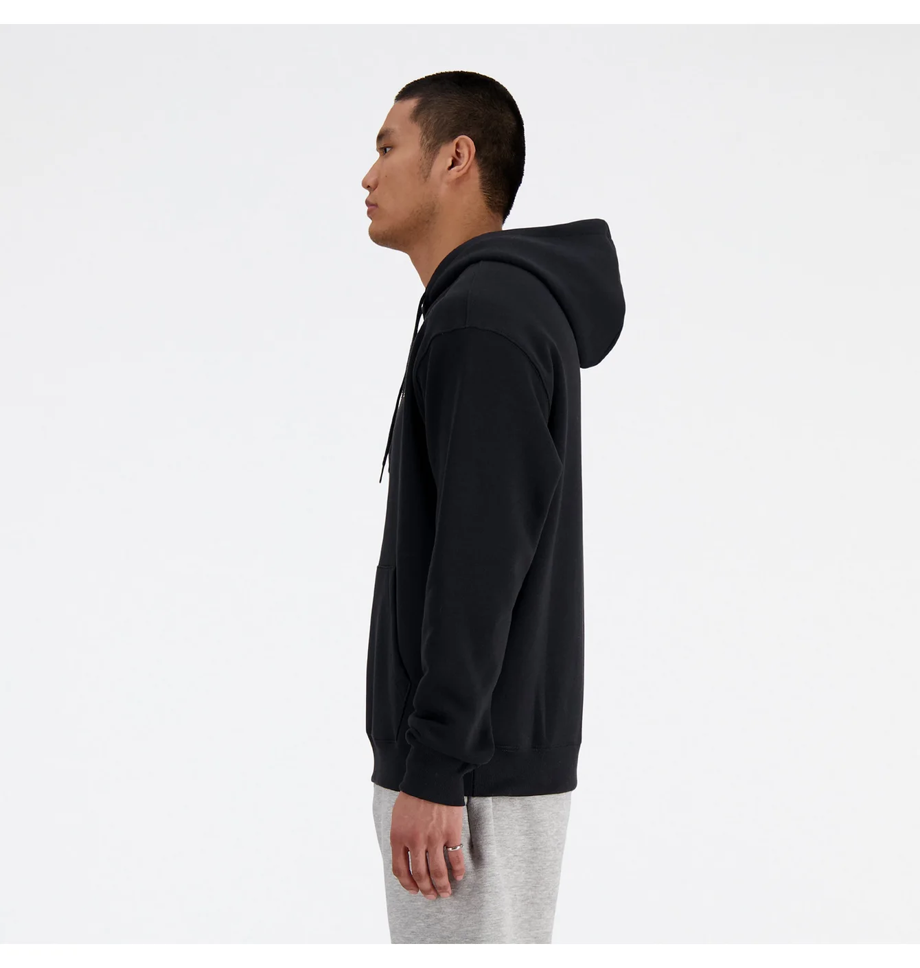 Худі чоловіче New Balance Sport Essentials Fleece Hoodie Black MT41511-BK